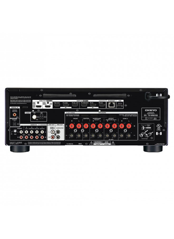 Onkyo TX-NR6100 7.2 Channel THX Certified Network AV Receiver