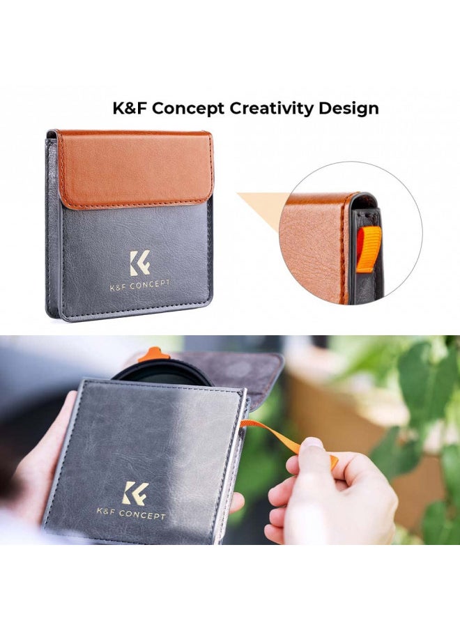 K&F Concept 77mm Variable ND Lens Filter ND3-ND1000 (1.5-10 Stops) Putter Adjustable HD Neutral Density Filter with 28 Multi-Layer Coatings for Camera Lens (Nano-X Series)