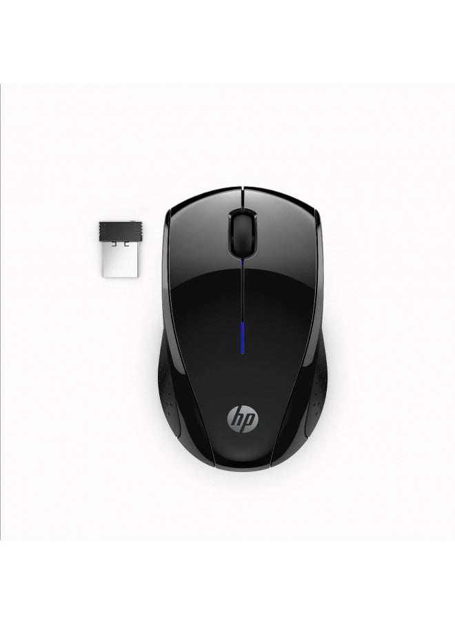 HP X3000 G2 Wireless Mouse - Ambidextrous 3-Button Control, & Scroll Wheel - Multi-Surface Technology, 1600 DPI Optical Sensor - Win, Chrome, Mac OS - Up to 15-Month Battery Life (28Y30AA#ABA, Black)