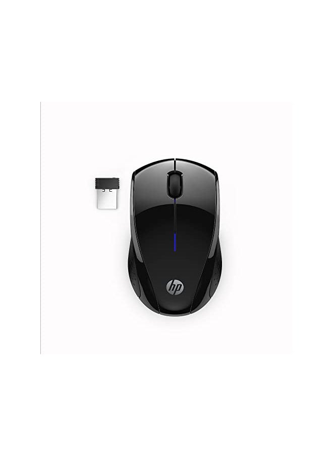 HP X3000 G2 Wireless Mouse - Ambidextrous 3-Button Control, & Scroll Wheel - Multi-Surface Technology, 1600 DPI Optical Sensor - Win, Chrome, Mac OS - Up to 15-Month Battery Life (28Y30AA#ABA, Black)