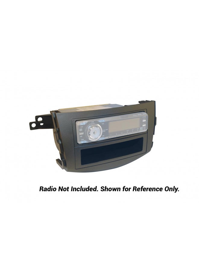 Scosche TA2055B Compatible with 2006-12 Toyota RAV4 ISO Double DIN & DIN+Pocket Dash Kit Black