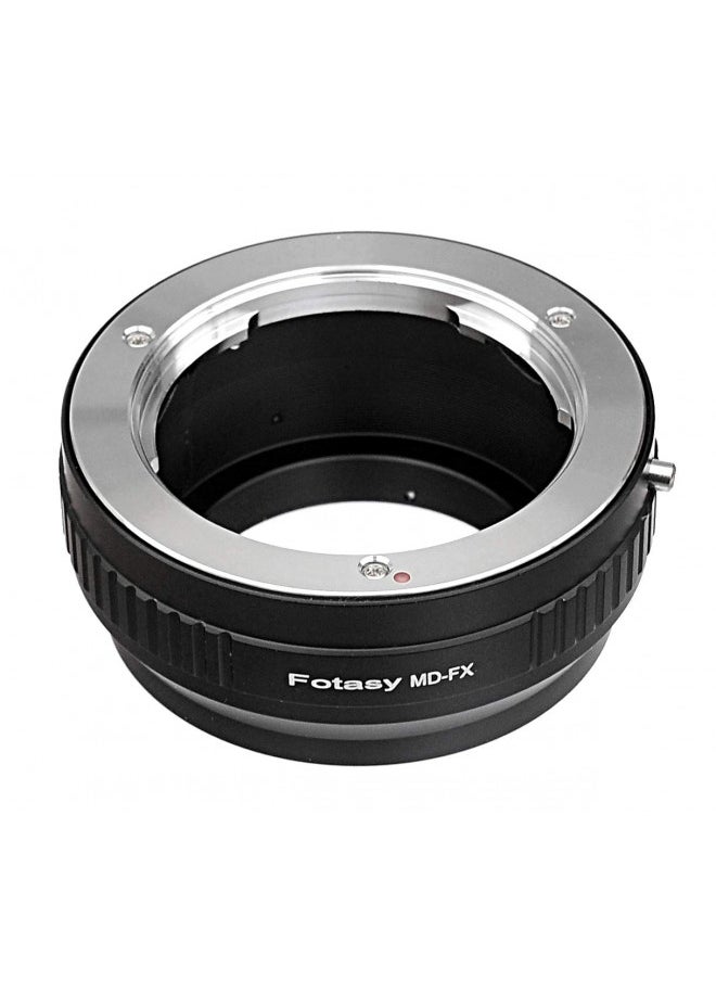 Fotasy Minolta MD Lens to Fuji X Adapter, Minolta MD Rokkor Mount to Fujifilm X Mount Adapter, Compatible with Fujifilm X-Mount Cameras X-Pro2 X-E2 X-E3 X-A5 X-M1 X-T1 X-T2 XT3 X-T10 X-T20 X-T30 X-H1