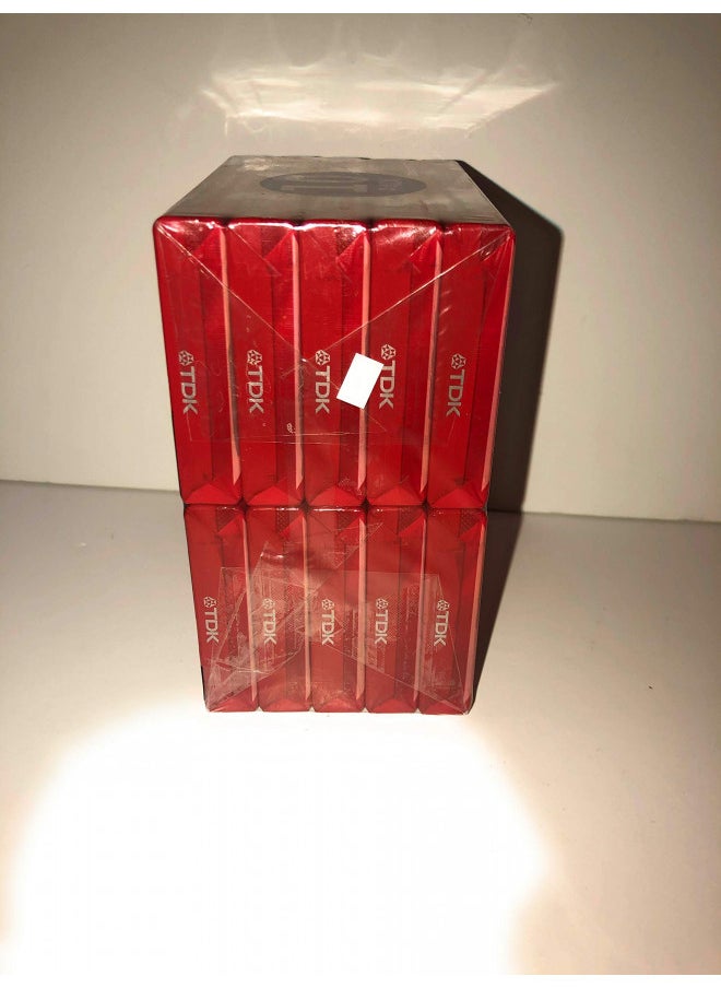 TDK D120 Dynamic Audio Cassette Tapes (10 pack)