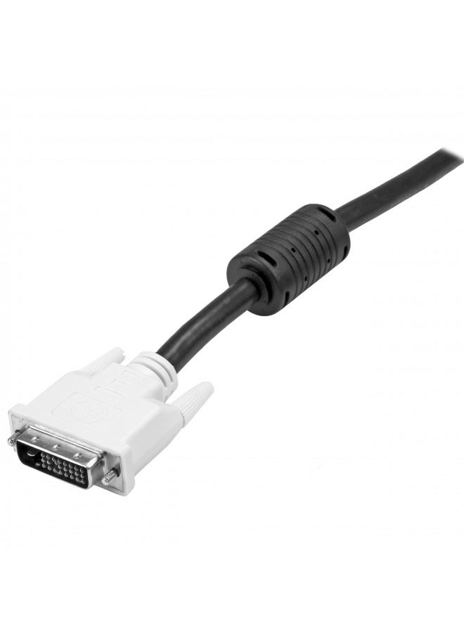 StarTech.com Dual Link DVI Cable - 50 ft - Male to Male - 2560x1600 - DVI-D Cable - Computer Monitor Cable - DVI Cord - Video Cable (DVIDDMM50)