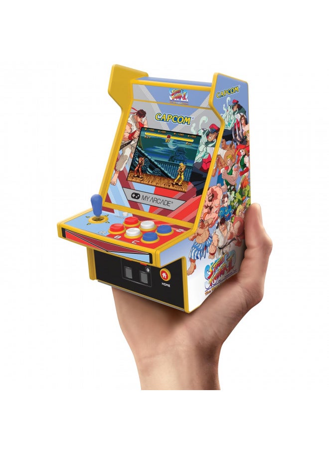 My Arcade Super Street Fighter II Micro Player Pro: 2 Games in 1, 6.75