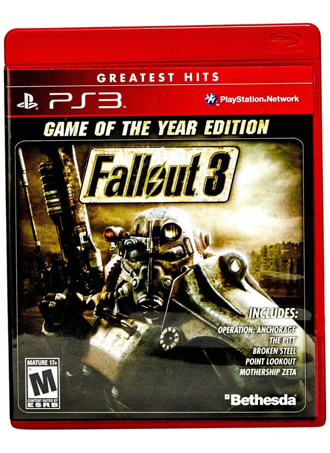 Fallout 3 - PlayStation 3 Game of the Year Edition