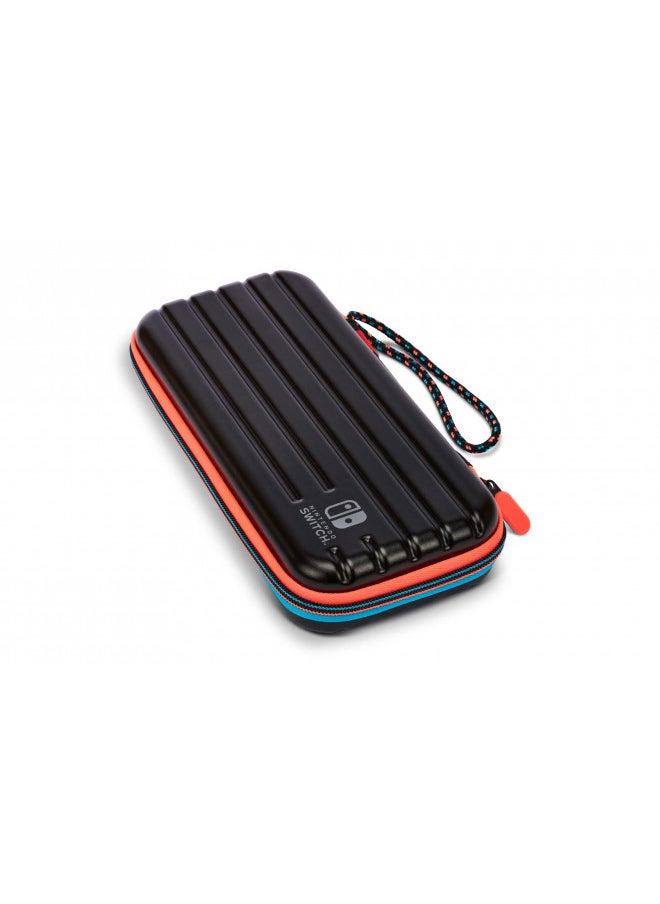PowerA Slim Travel Pro Case for Nintendo Switch - OLED Model, Nintendo Switch and Nintendo Switch Lite - Red/Blue, Hard Shell, Protective Case, Gaming Case, Console Case