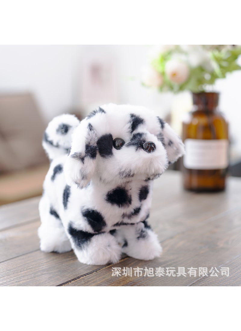 Robotic Corgi Plush Toy, Twisting  Barking Dalmatians