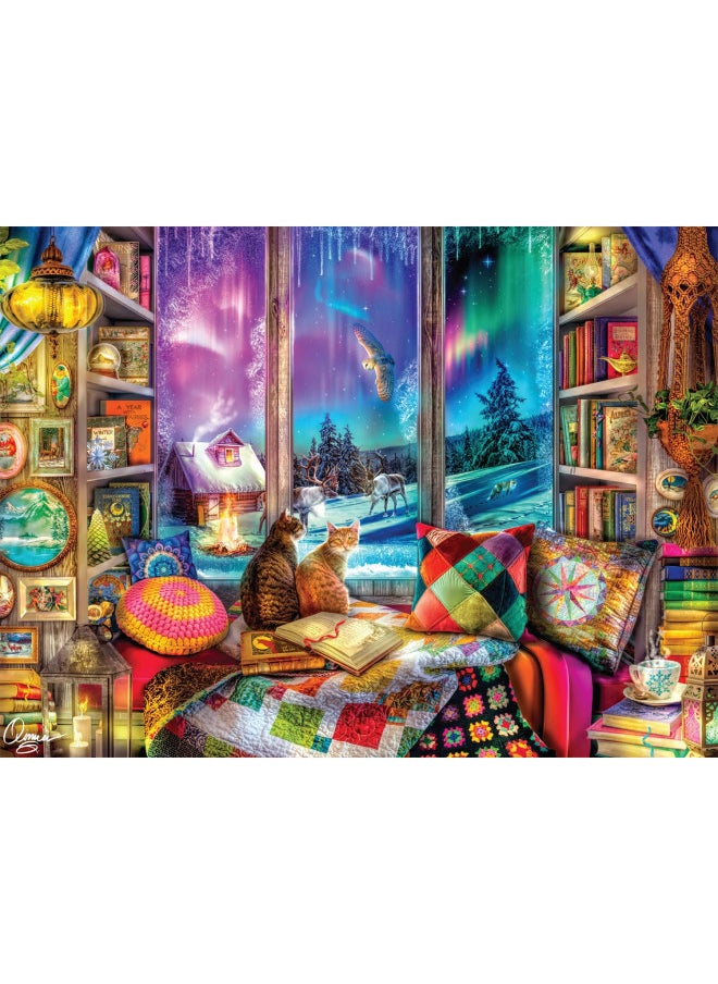 Buffalo Games - Aimee Stewart - Winter Reading Nook - 1000 Piece Jigsaw Puzzle for Adults Challenging Puzzle Perfect for Game Nights - 1000 Piece Finished Size is 26.75 x 19.75