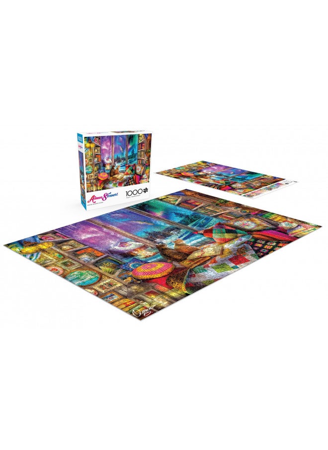 Buffalo Games - Aimee Stewart - Winter Reading Nook - 1000 Piece Jigsaw Puzzle for Adults Challenging Puzzle Perfect for Game Nights - 1000 Piece Finished Size is 26.75 x 19.75