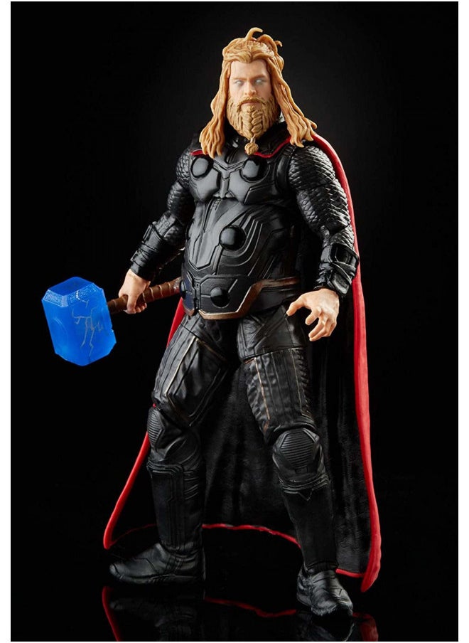 Marvel Hasbro Legends Series 6-inch Scale Action Figure Toy Thor, Infinity Saga Character, Premium Design, Figure and 5 Accessories