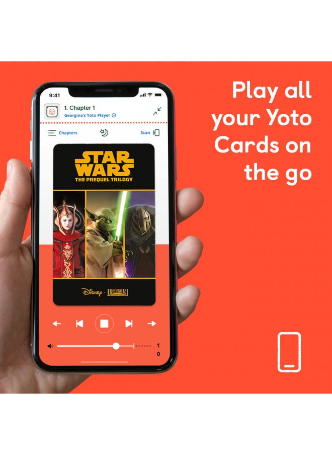 Yoto Disney Star Wars Collection 2 Kids Audio Cards for Use with Yoto Player & Mini All-in-1 Audio Player, Educational Screen-Free Listening with Fun Stories for Playtime, Bedtime & Travel, Ages 8+