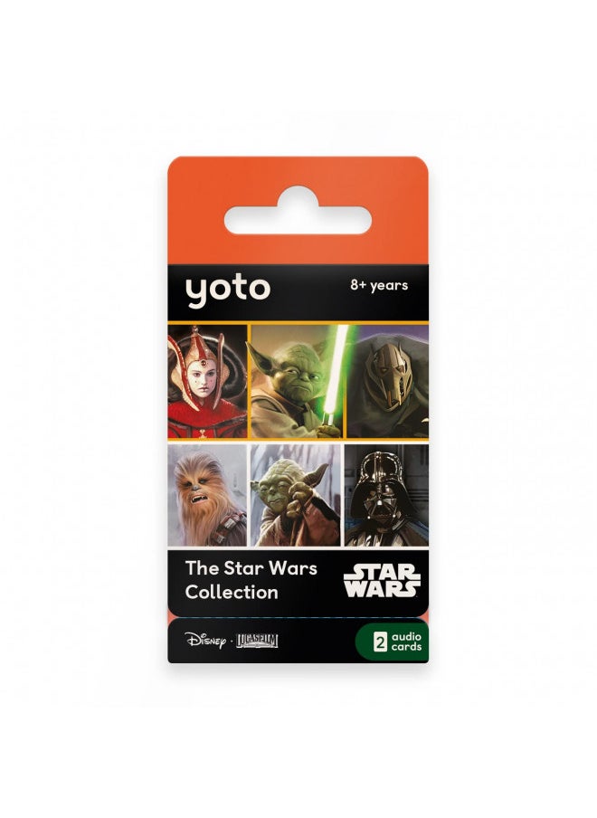 Yoto Disney Star Wars Collection 2 Kids Audio Cards for Use with Yoto Player & Mini All-in-1 Audio Player, Educational Screen-Free Listening with Fun Stories for Playtime, Bedtime & Travel, Ages 8+