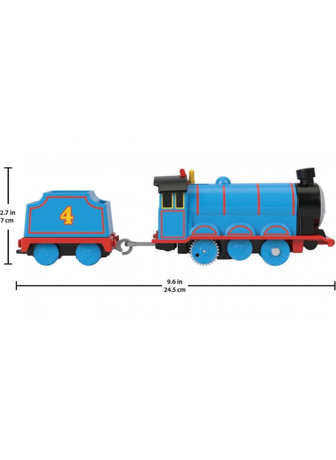 Thomas & Friends Motorized Toy Train Gordon Battery-Powered Engine with Tender for Preschool Pretend Play Ages 3+ Years