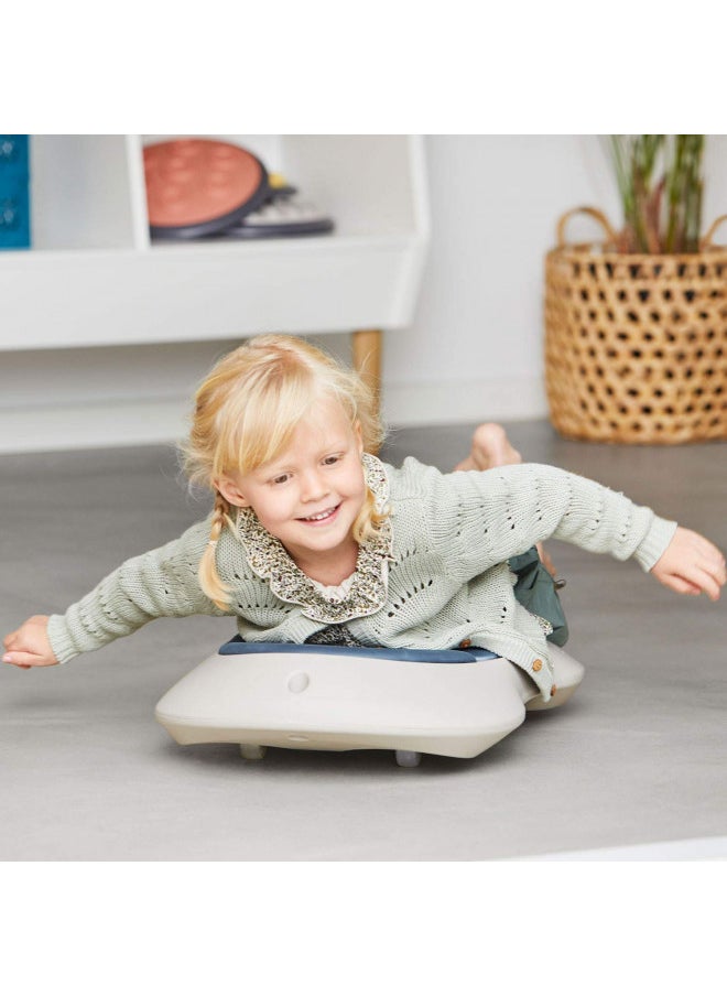 GONGE Floor Surfer - Roller Board with Soft Surface for Active Play, Motor Skill Training, and Safe Fun - Ideal for Playtime, Therapy, and Creative Adventures - Nordic