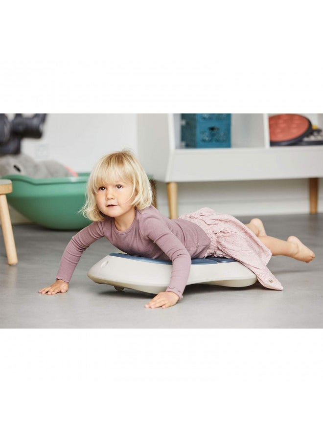 GONGE Floor Surfer - Roller Board with Soft Surface for Active Play, Motor Skill Training, and Safe Fun - Ideal for Playtime, Therapy, and Creative Adventures - Nordic