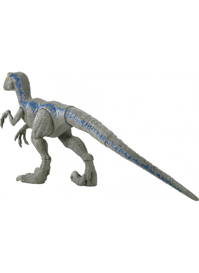 Mattel Jurassic World Toys Large Basic Velociraptor Blue