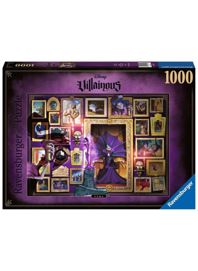 Ravensburger Disney Villainous: Yzma 1000 Piece Jigsaw Puzzle for Adults - 16522 - Every Piece is Unique, Softclick Technology Means Pieces Fit Together Perfectly