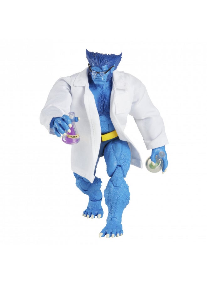 Marvel Legends Series X-Men Beast 6-inch Action Figure Toy, 4 YEARS+, 5 Accessories