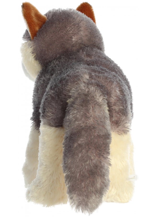 Aurora® Adorable Flopsie Wily Stuffed Animal - Playful Ease - Timeless Companions - Gray 12 Inches