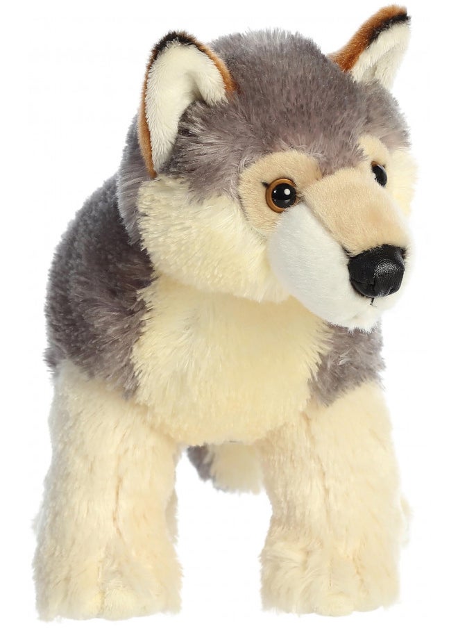 Aurora® Adorable Flopsie Wily Stuffed Animal - Playful Ease - Timeless Companions - Gray 12 Inches