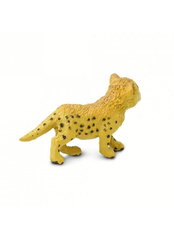 Safari Ltd. Wildlife Collection - Cheetah Cub Figurine Non-toxic and BPA Free - Ages 3 and Up