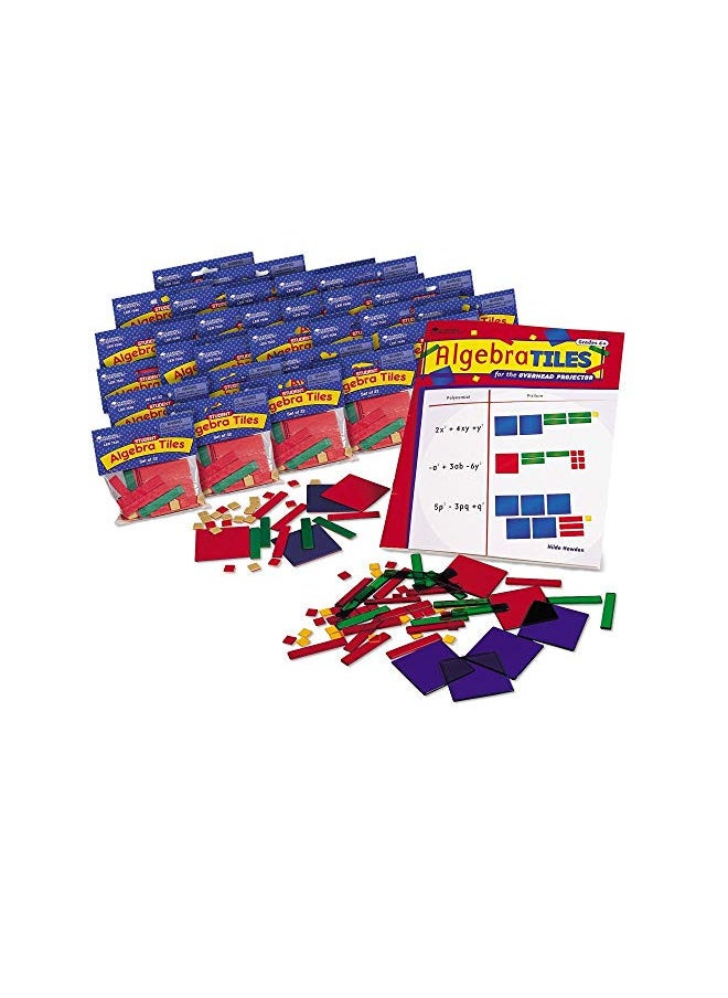 Learning Resources Algebra Tile Class Set