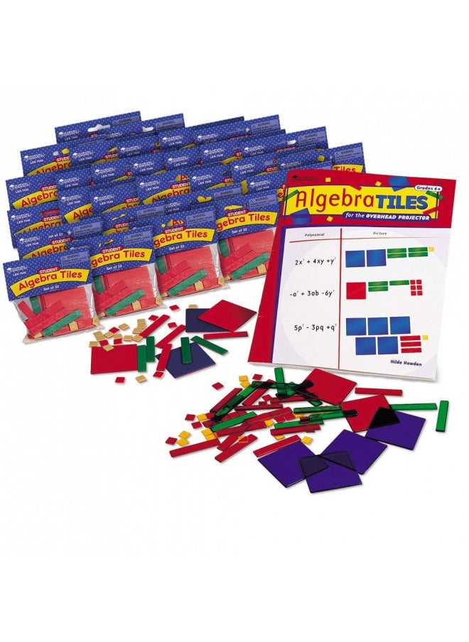 Learning Resources Algebra Tile Class Set