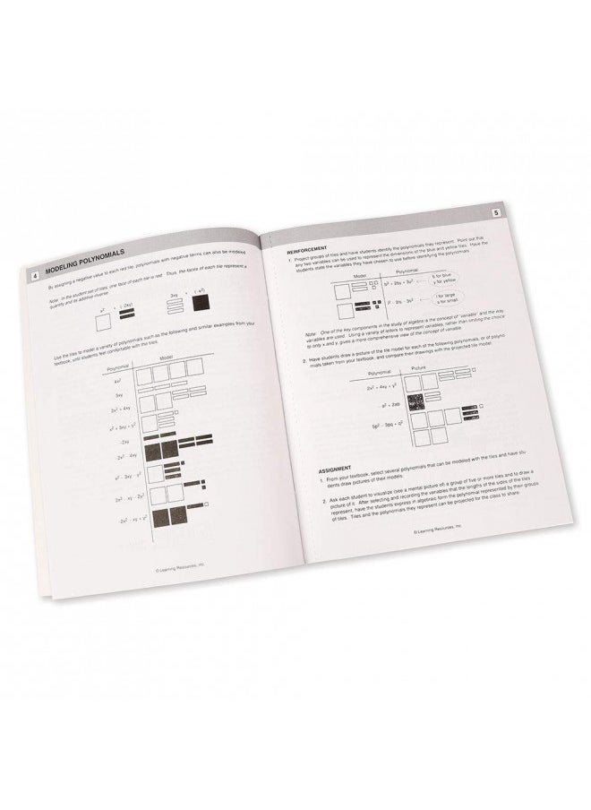 Learning Resources Algebra Tile Class Set