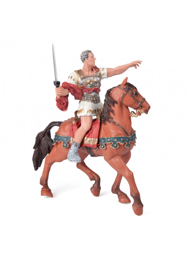 Papo -Hand-Painted - Figurine -Historicals -Caesar -39804 - Collectible - for Children - Suitable for Boys and Girls - from 3 Years Old