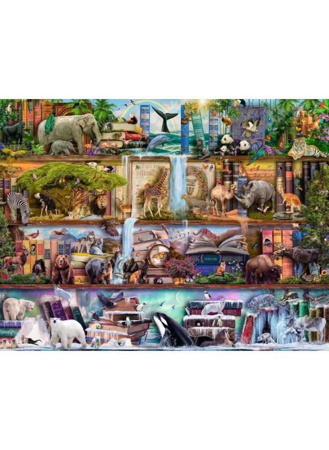 Ravensburger Aimee Stewart: Wild Kingdom Shelves-2000 Piece Jigsaw Puzzle