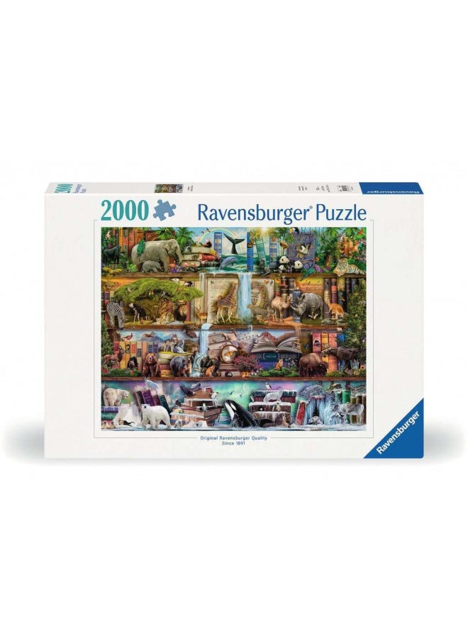 Ravensburger Aimee Stewart: Wild Kingdom Shelves-2000 Piece Jigsaw Puzzle