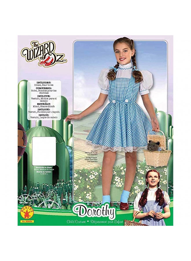 Wizard of Oz Deluxe Dorothy Costume, Large