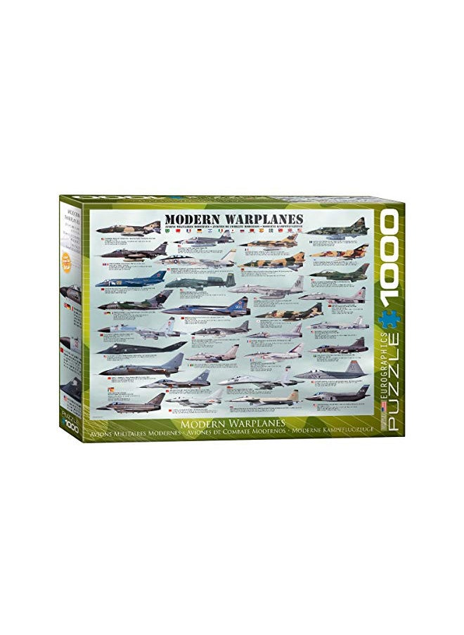 EuroGraphics Modern Warplanes Puzzle (1000-Piece)