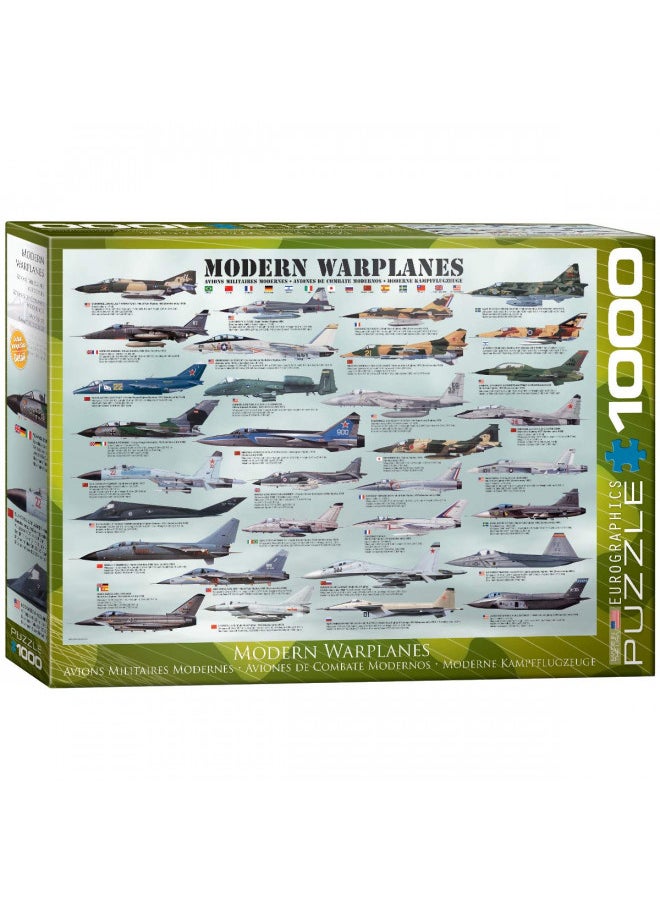 EuroGraphics Modern Warplanes Puzzle (1000-Piece)