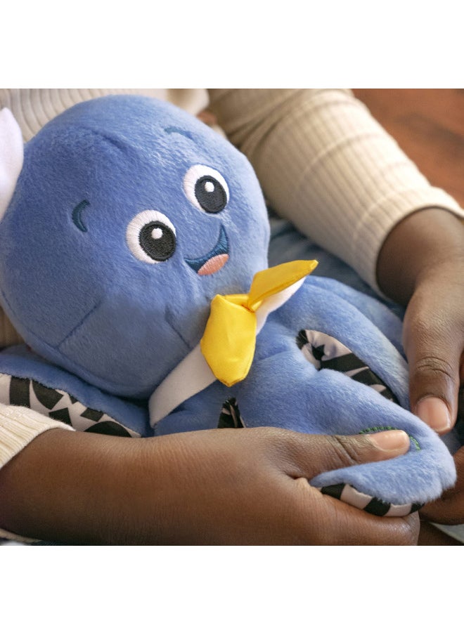 Baby Einstein Octoplush Musical Octopus Stuffed Animal Plush Toy, Age 3 Month+, Blue, 11