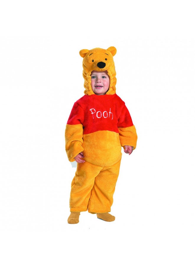 Winnie The Pooh Deluxe 2-Sided Plush Jumpsuit Costume - Small (2T)