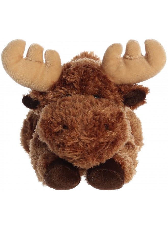 Aurora® Adorable Flopsie Moose Stuffed Animal - Playful Ease - Timeless Companions - Brown 12 Inches