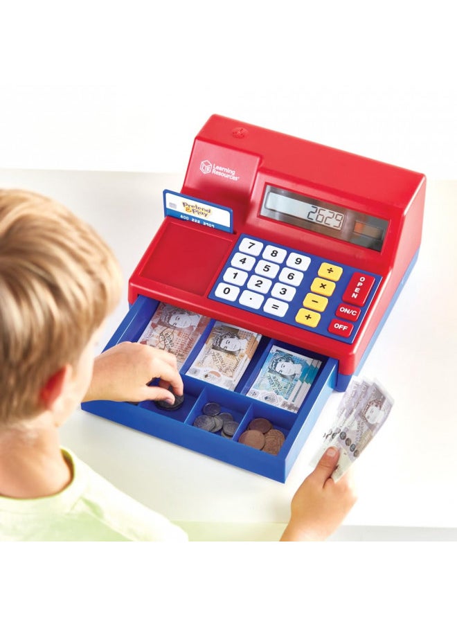 Learning Resources Pretend and Play Calculator Cash Register with Canadian Currency