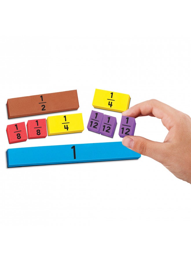 Educational Insights Foam Magnetic Fraction Strips