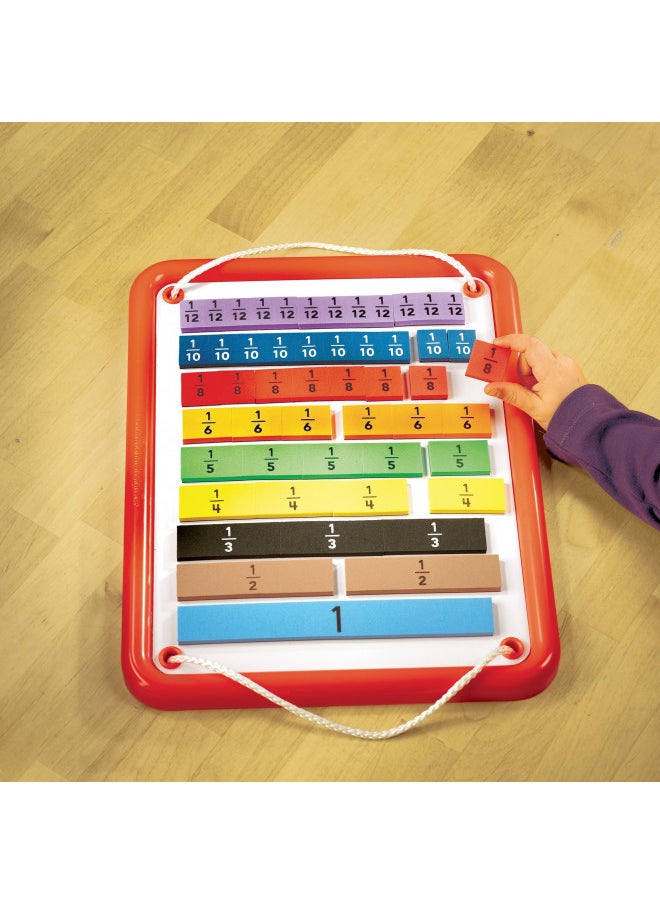Educational Insights Foam Magnetic Fraction Strips