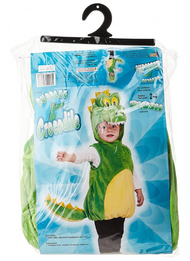 Child Cuddlee Crocodile Costume Toddler size 2-4