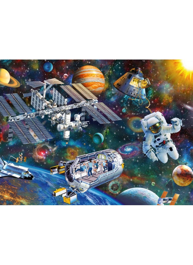 Ravensburger Cosmic Exploration 200 Piece XXL Jigsaw Puzzle for Kids - 12692 - Every Piece is Unique, Pieces Fit Together Perfectly