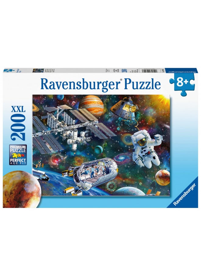 Ravensburger Cosmic Exploration 200 Piece XXL Jigsaw Puzzle for Kids - 12692 - Every Piece is Unique, Pieces Fit Together Perfectly