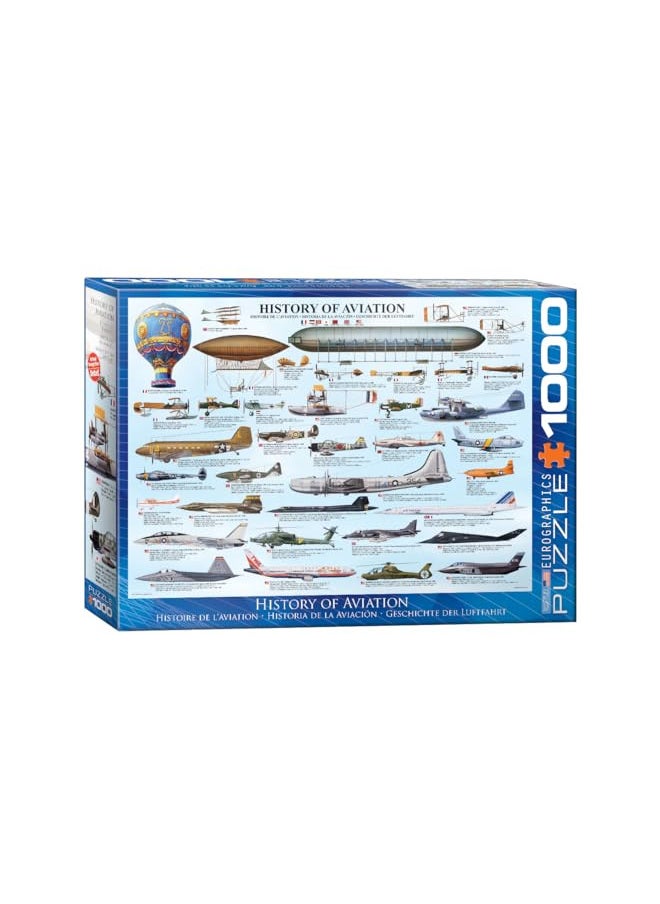 EuroGraphics History of Aviation Puzzle (1000-Piece)