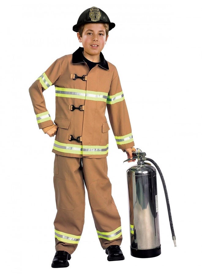 Young Heroes Child's Fire Fighter Costume, Small