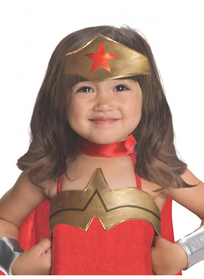 Rubies DC Super Heroes Collection Deluxe Wonder Woman Costume, Small (4-6)