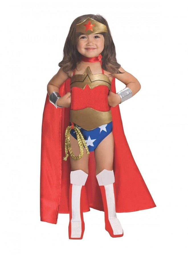 Rubies DC Super Heroes Collection Deluxe Wonder Woman Costume, Small (4-6)