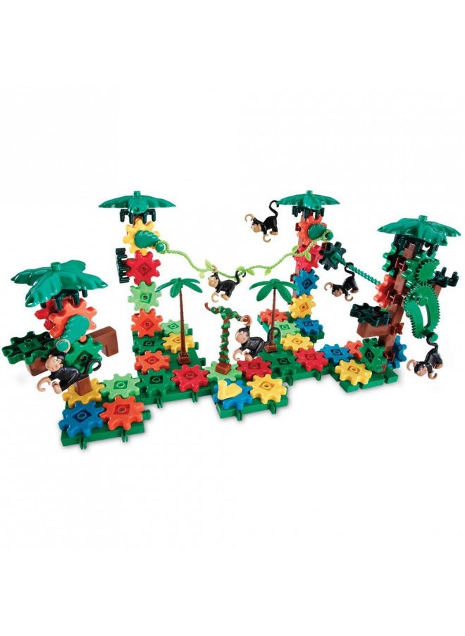 Learning Resources Gears! Gears! Gears! Movin' Monkeys Building Play Set, 103 Pieces