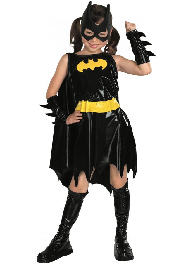 Rubie's DC Super Heroes Child's Batgirl Costume,Black Medium